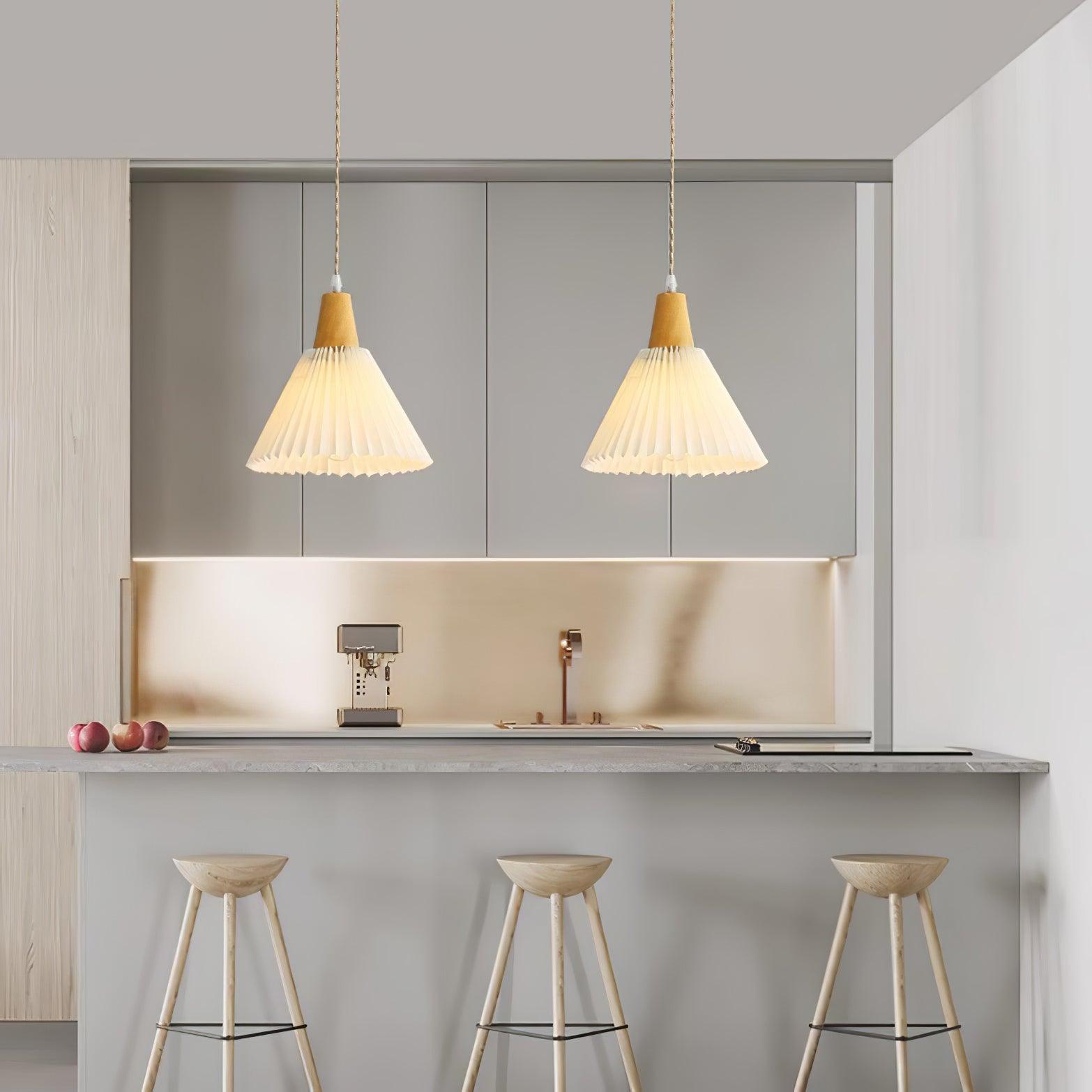 Caspcrest Wooden Pendant Light
