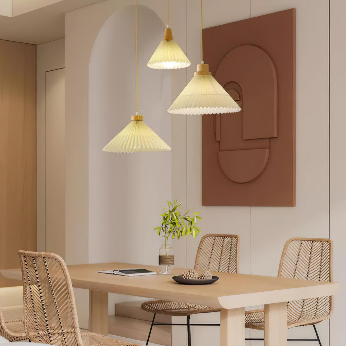 Caspcrest Wooden Pendant Light