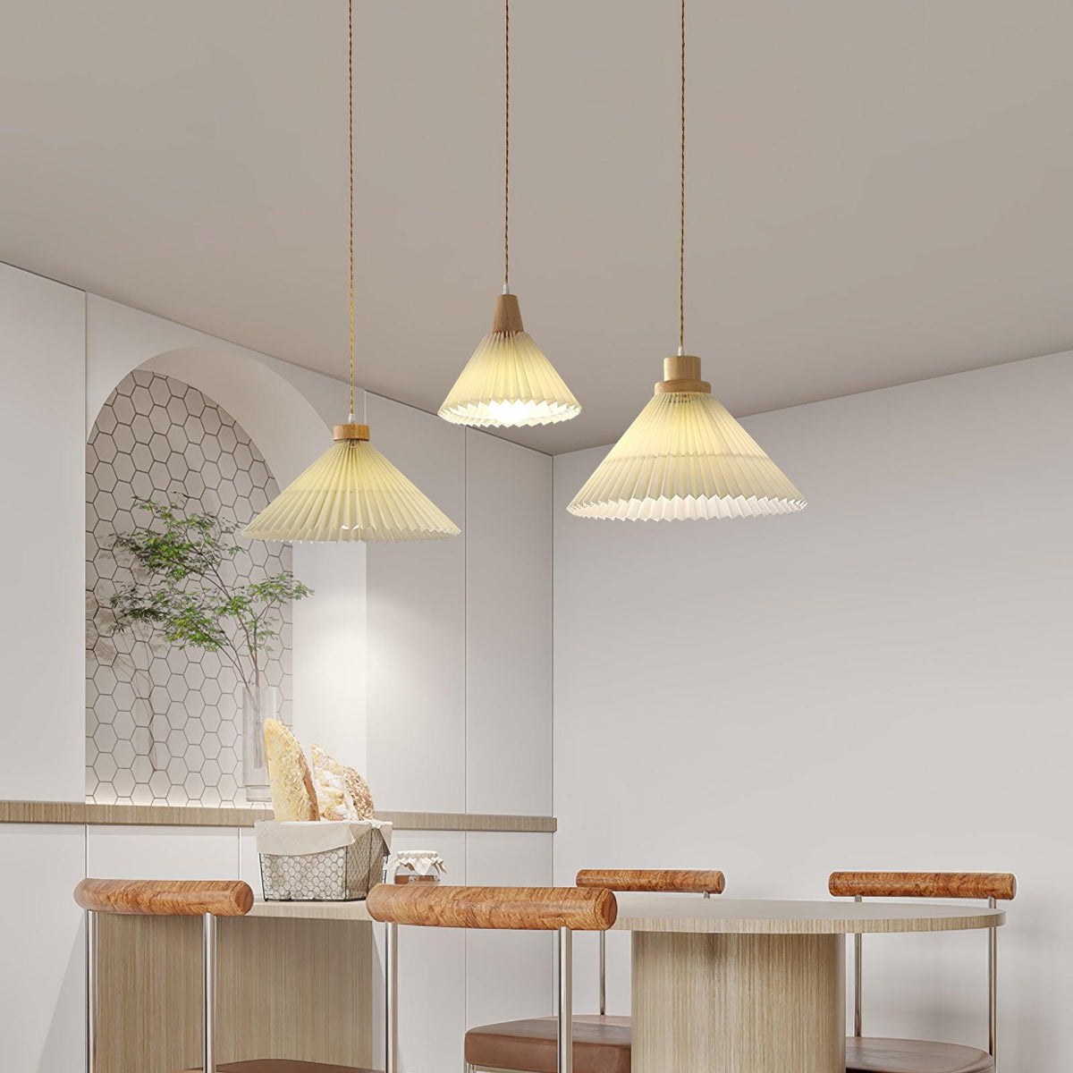 Caspcrest Wooden Pendant Light