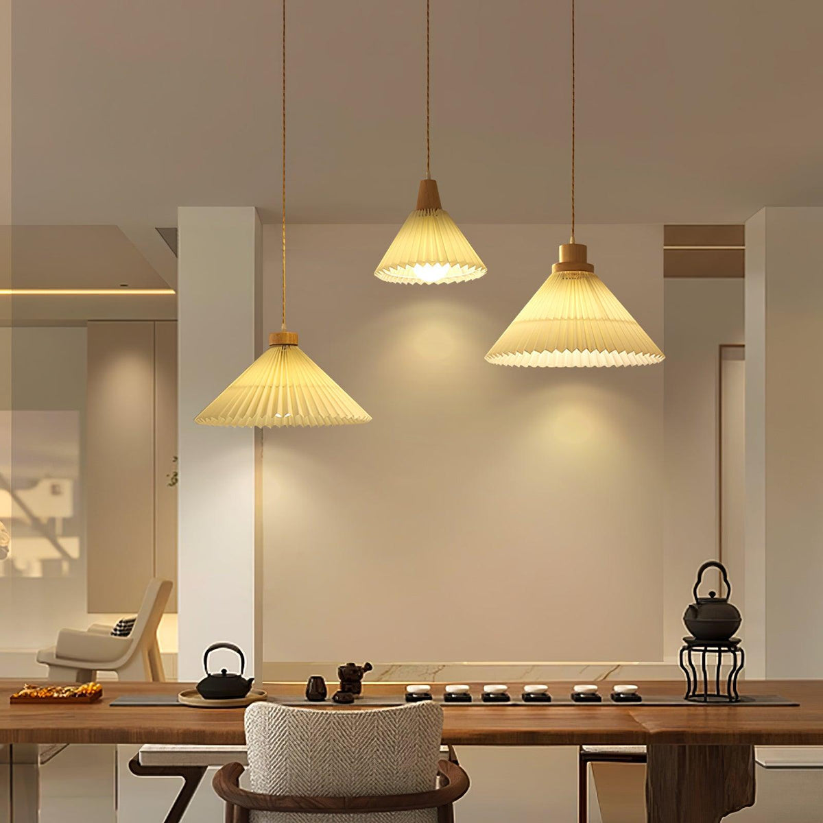 Caspcrest Wooden Pendant Light