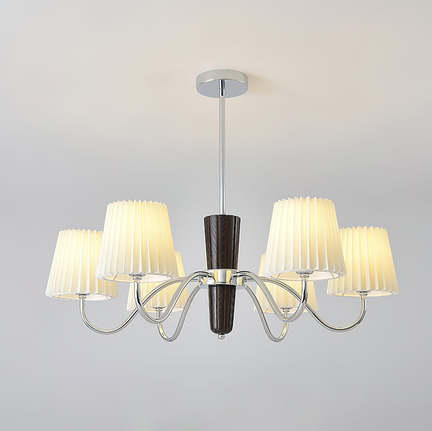 Lininaine Chandelier Pleated Fabric Classic