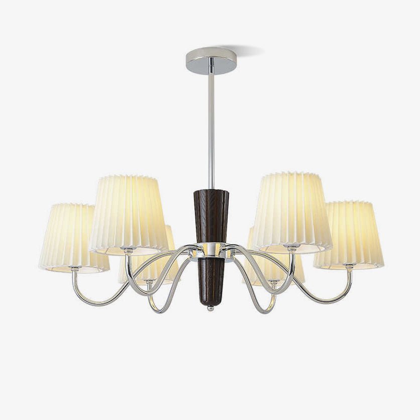 Lininaine Chandelier Pleated Fabric Classic