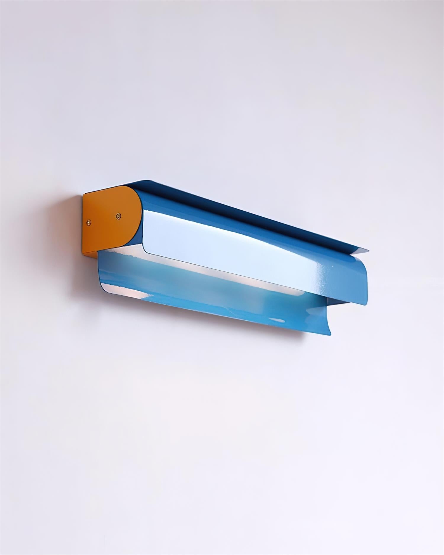 Plixo Sculptural Color-Block Wall Lamp - Neutral Decor