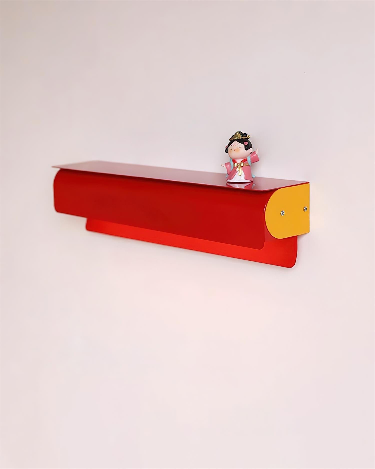 Plixo Sculptural Color-Block Wall Lamp - Neutral Decor
