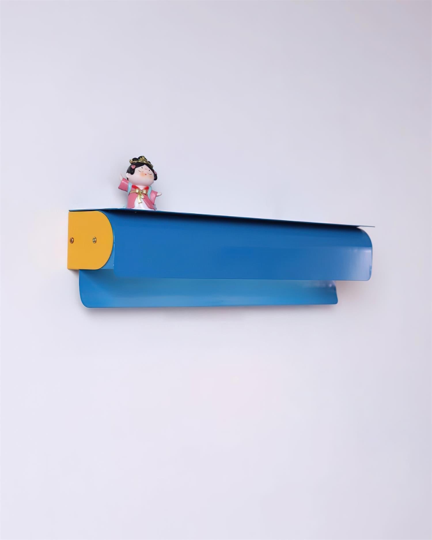 Plixo Sculptural Color-Block Wall Lamp - Neutral Decor