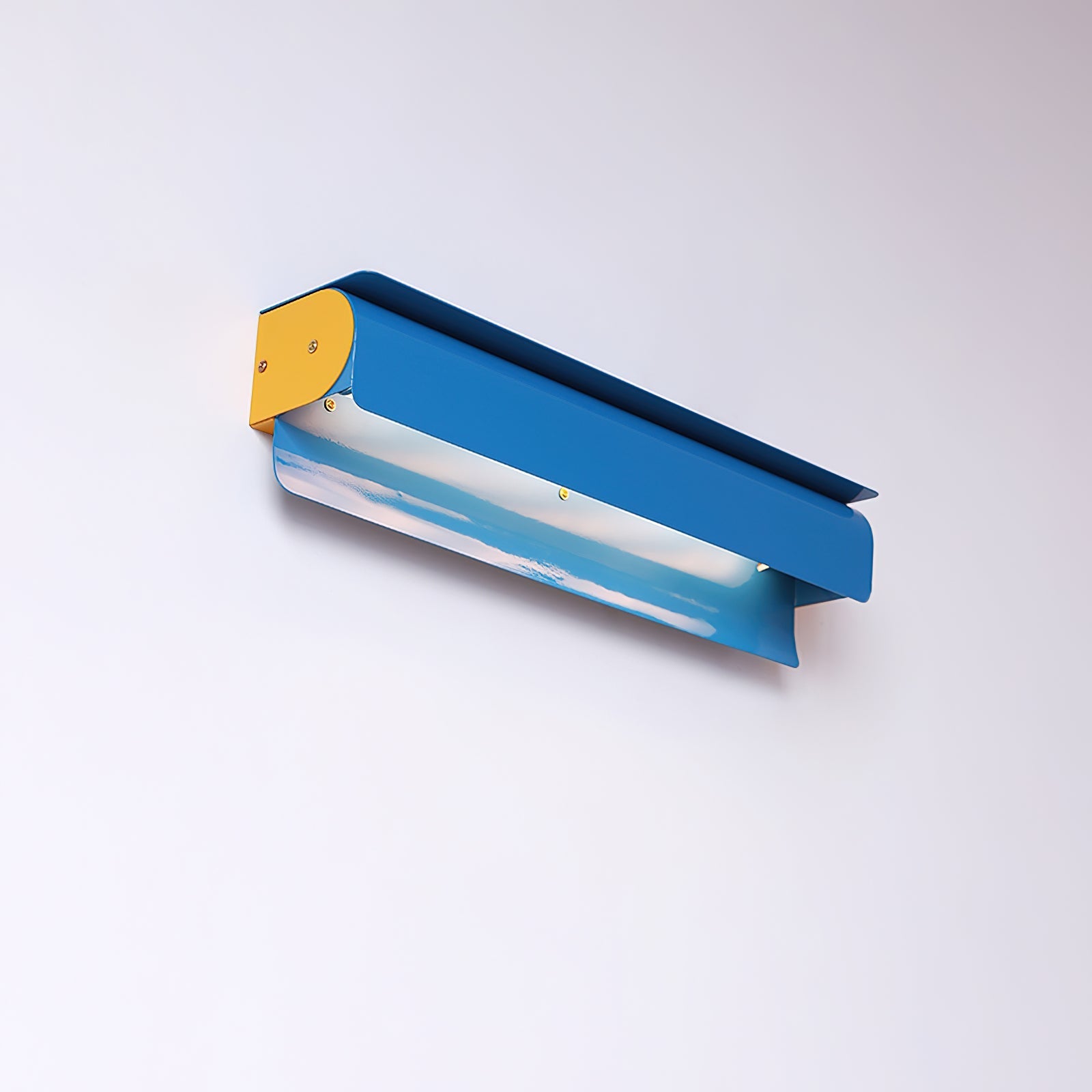 Plixo Sculptural Color-Block Wall Lamp - Neutral Decor