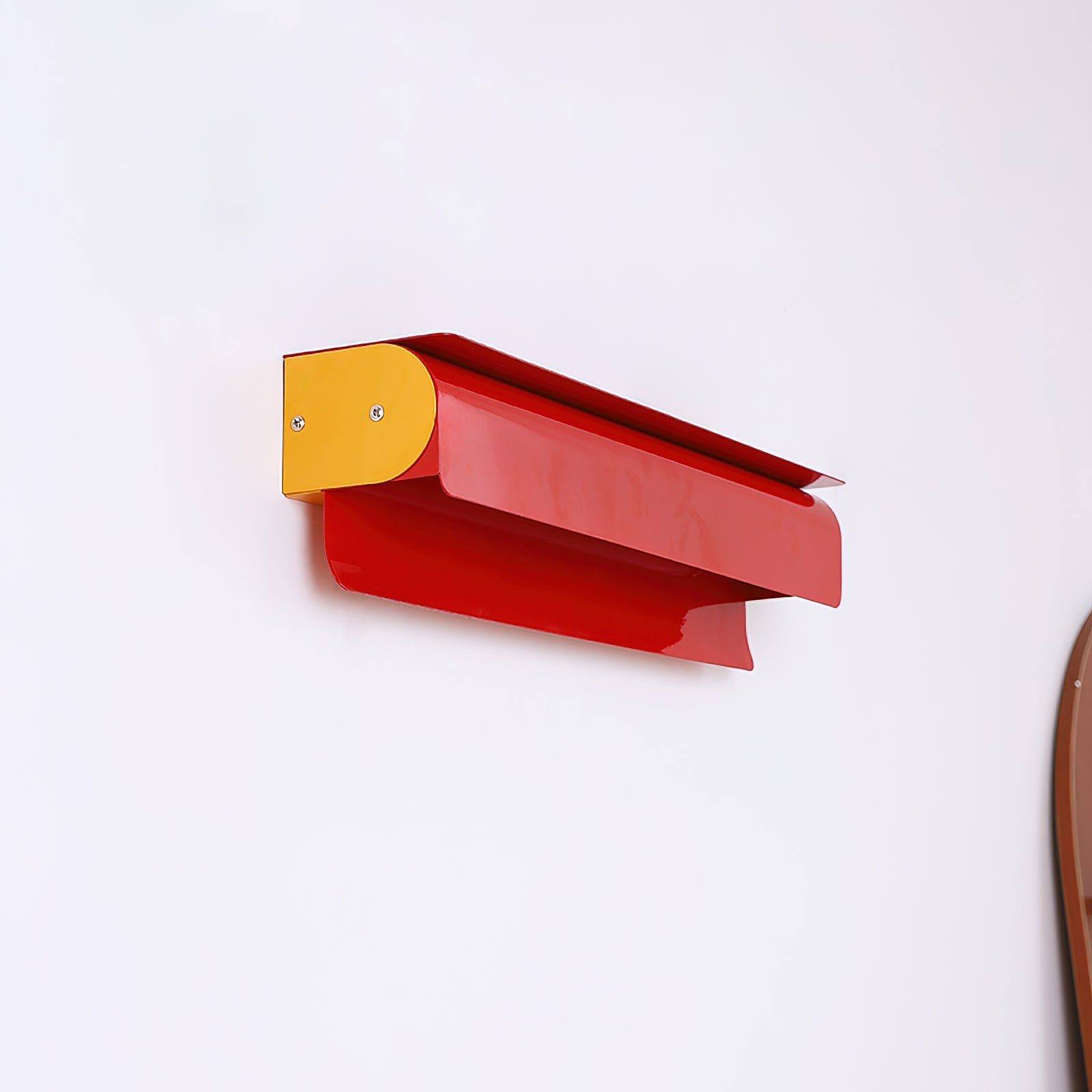 Plixo Sculptural Color-Block Wall Lamp - Neutral Decor