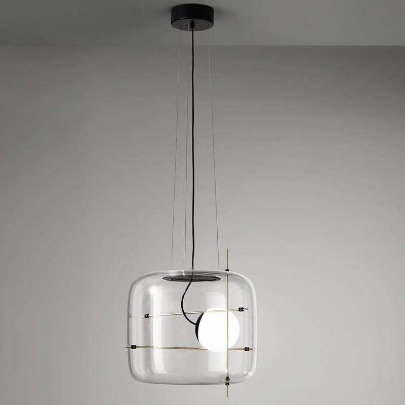Ivex Glass Contemporary Pendant Light