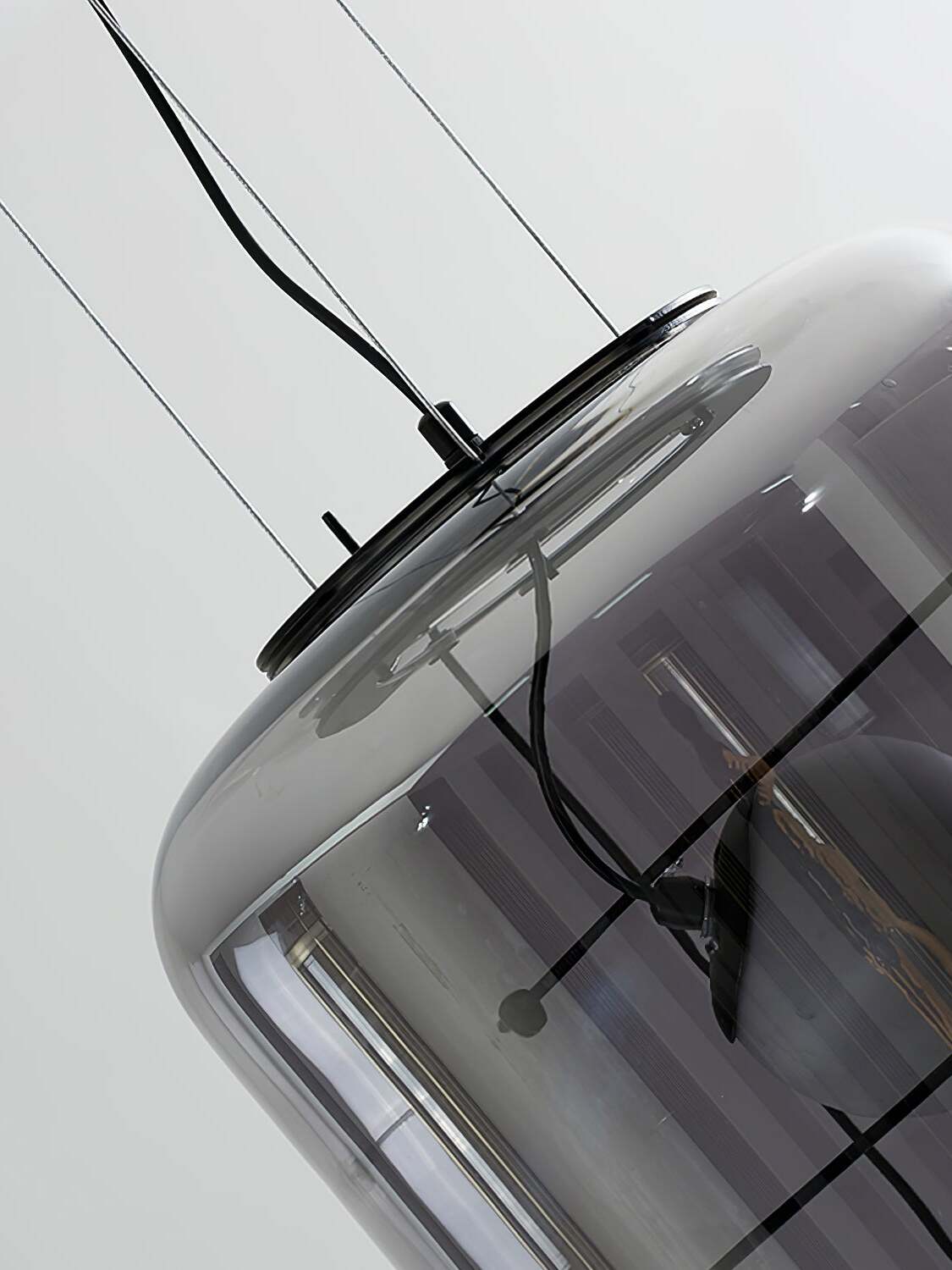 Ivex Glass Contemporary Pendant Light