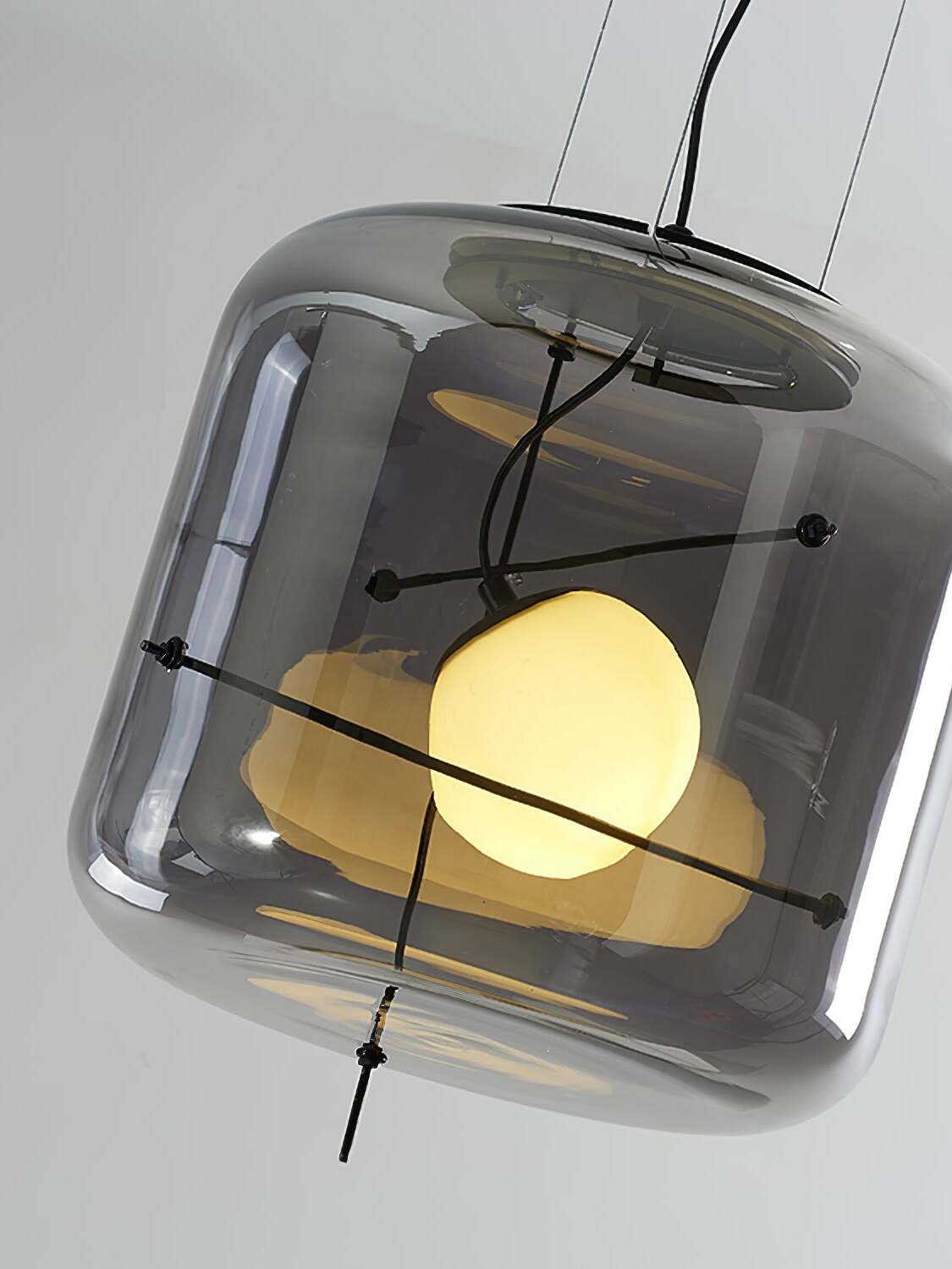 Ivex Glass Contemporary Pendant Light