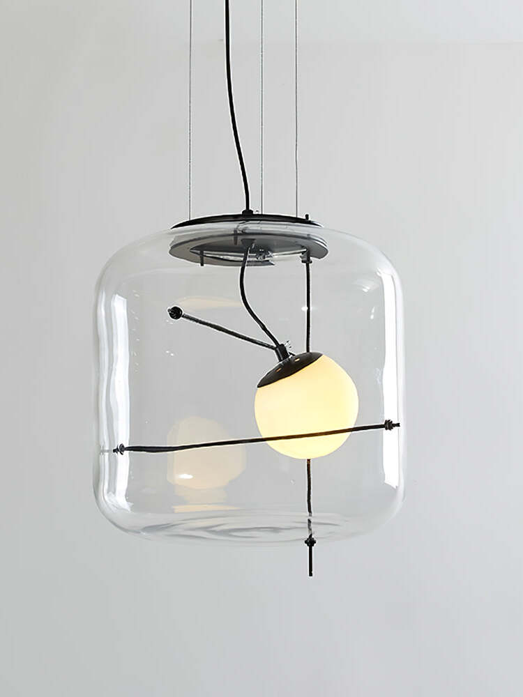 Ivex Glass Contemporary Pendant Light