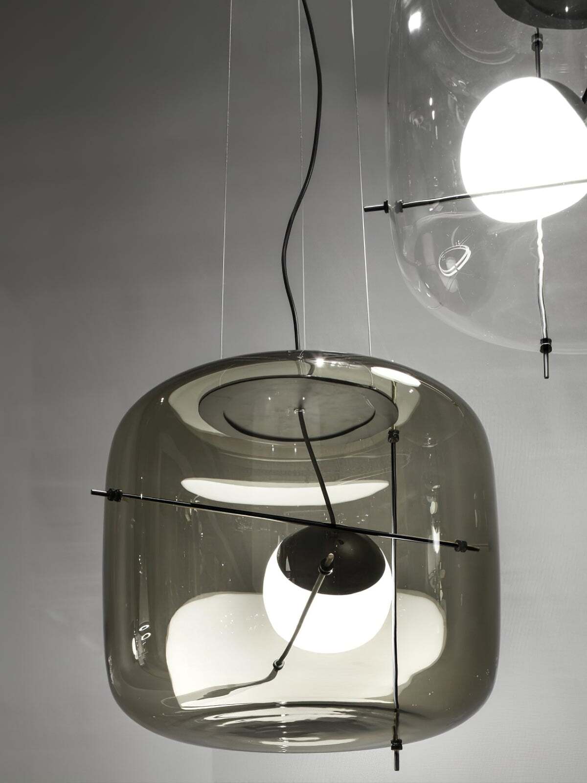 Ivex Glass Contemporary Pendant Light