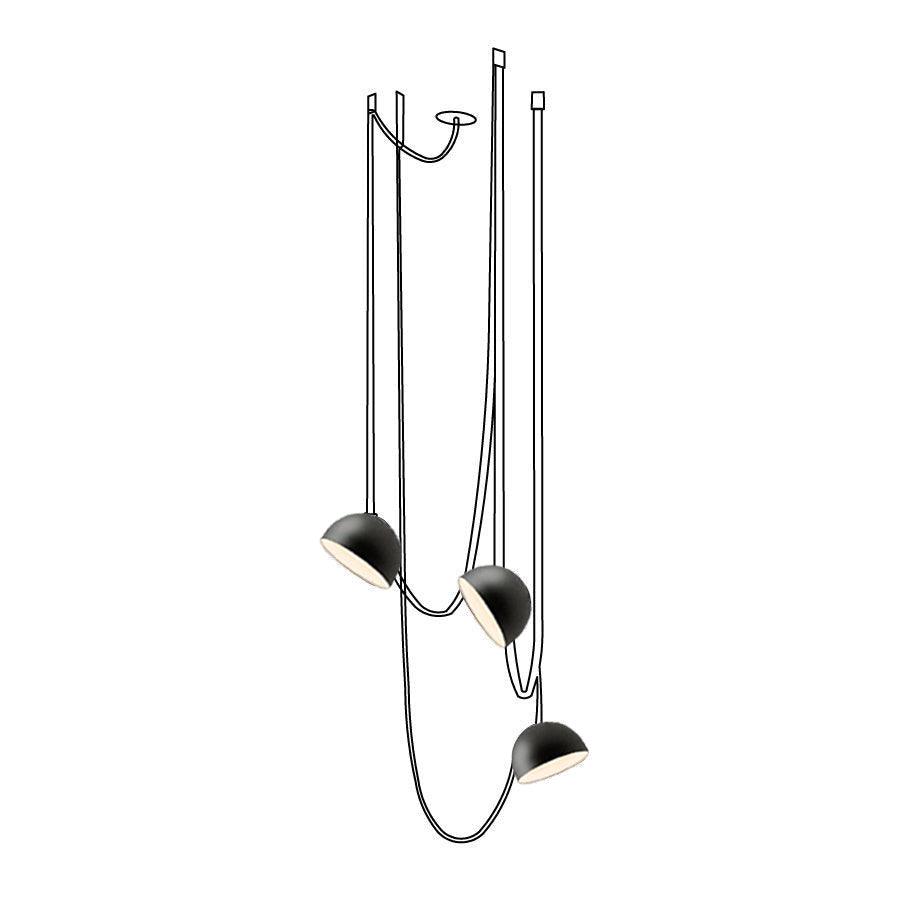 Elarok Modern Minimalist Combination Leather Pendant Light