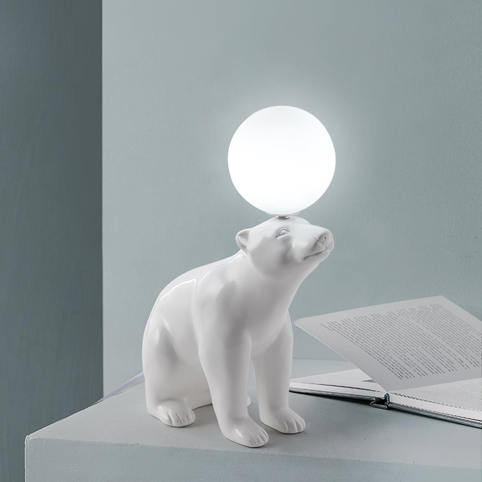 Bellano Whimsical Resin Table Lamp