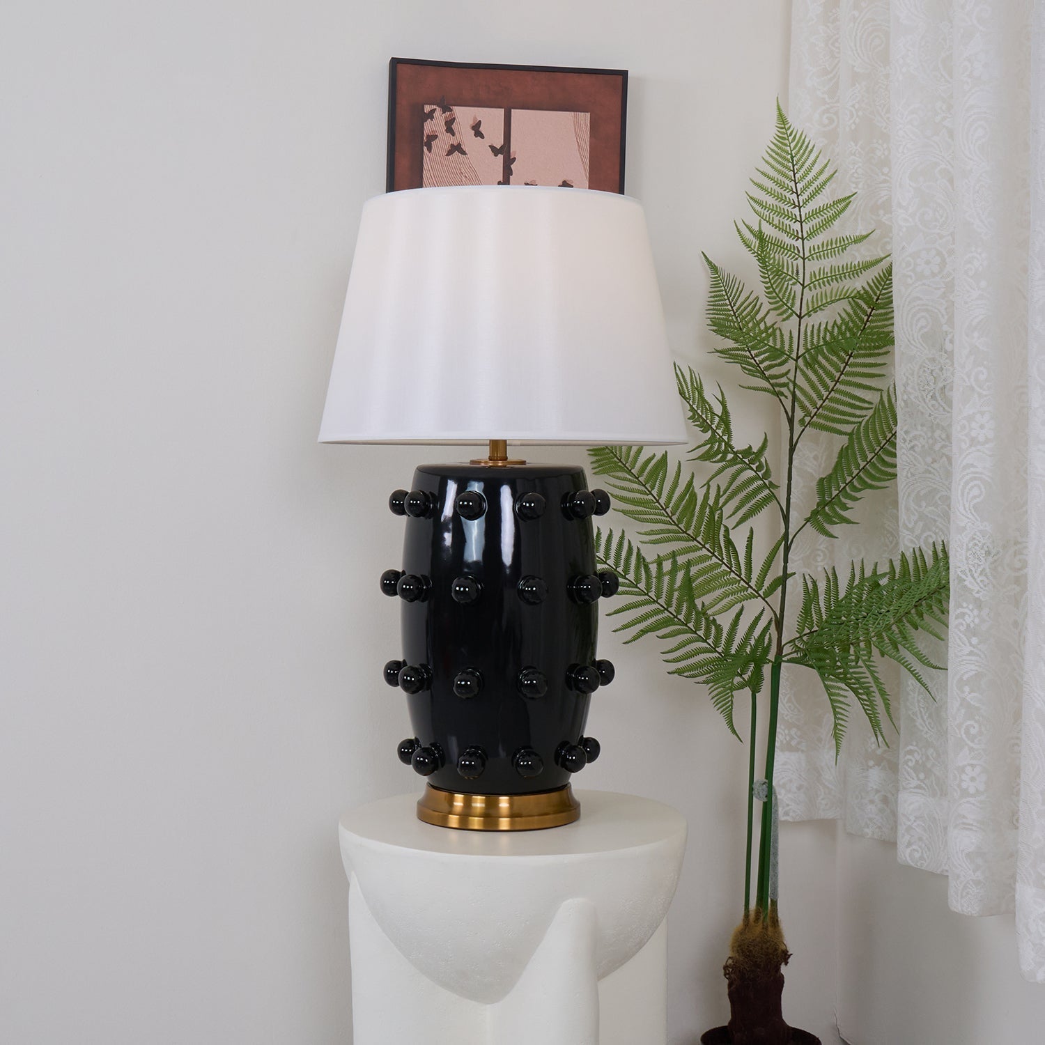 Nanex Ceramic Fabric Table Lamp