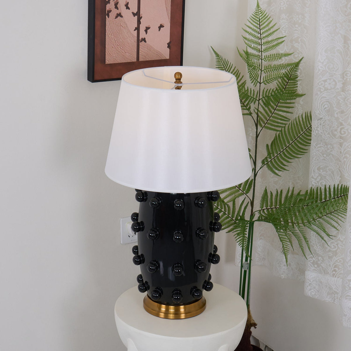 Nanex Ceramic Fabric Table Lamp