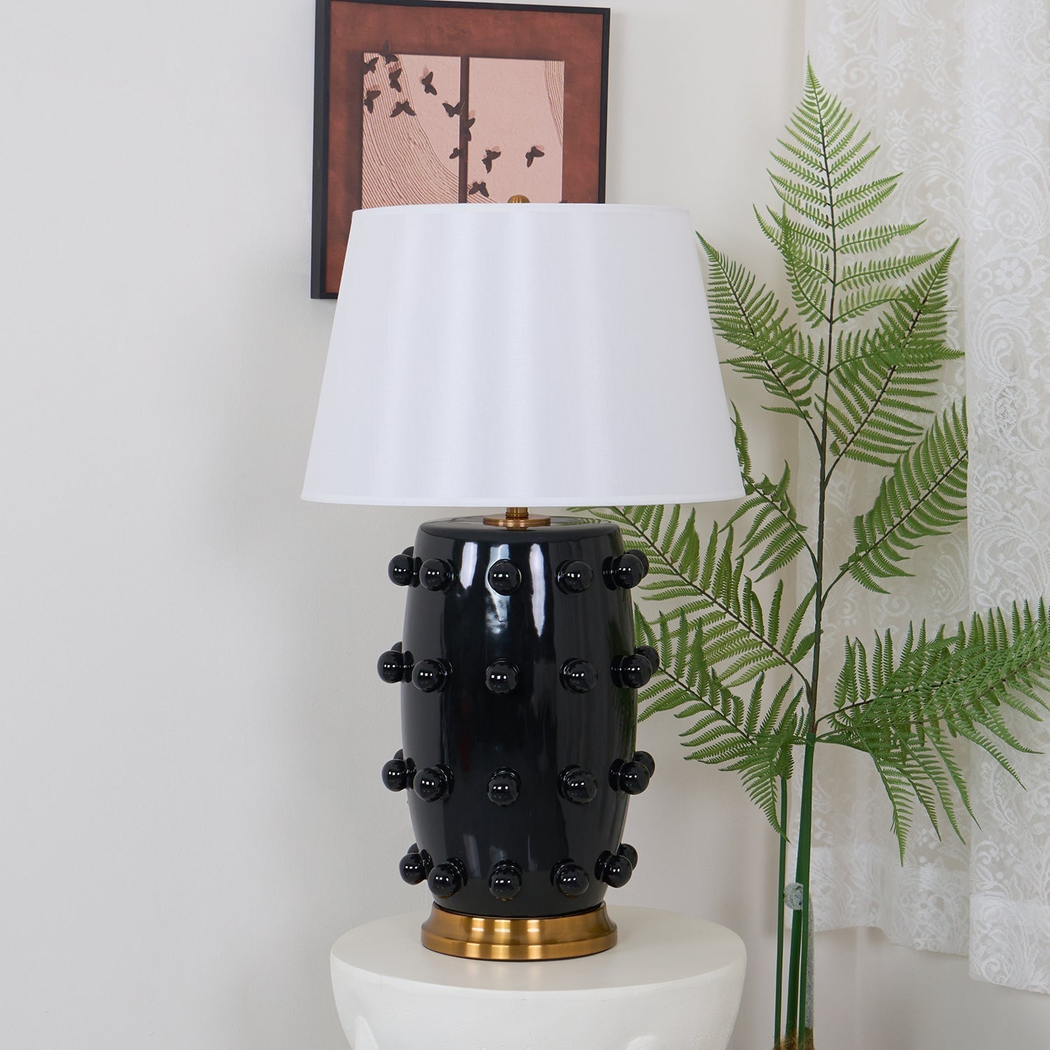 Nanex Ceramic Fabric Table Lamp
