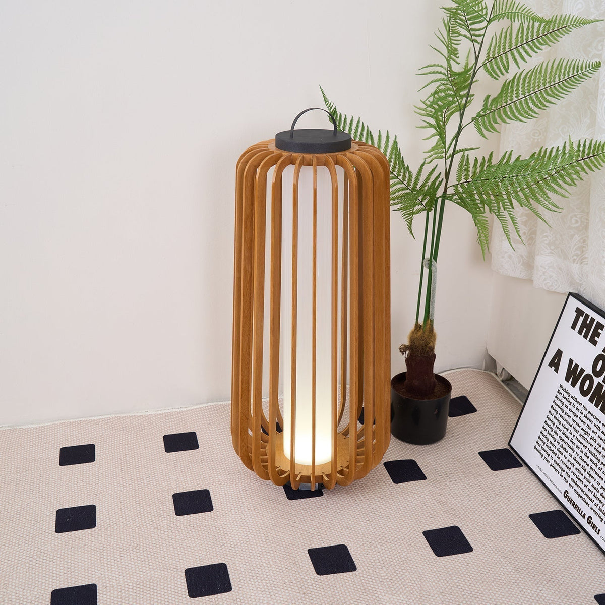 Irina Premium Art Portable Lantern Outdoor Light
