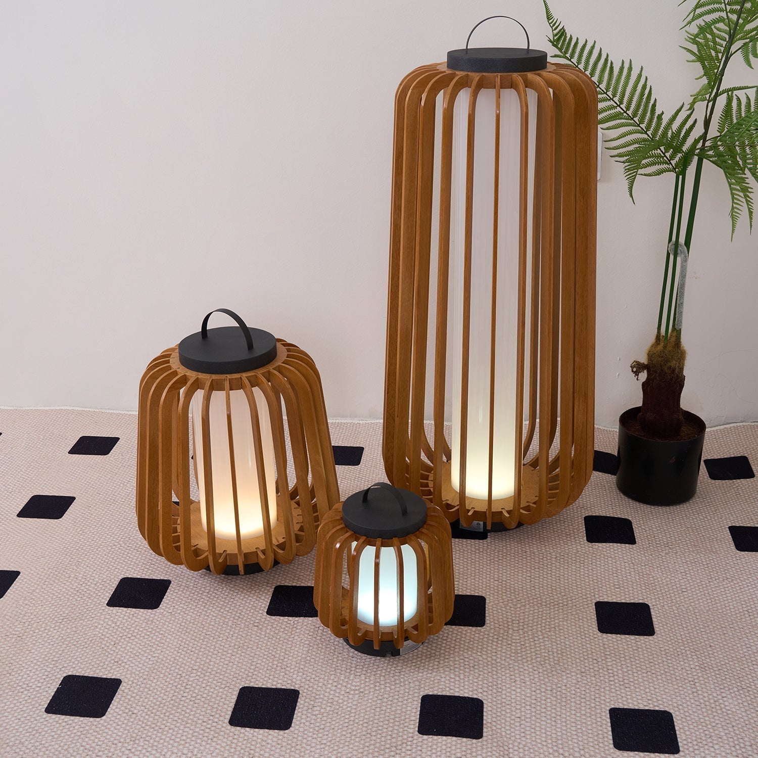 Irina Premium Art Portable Lantern Outdoor Light