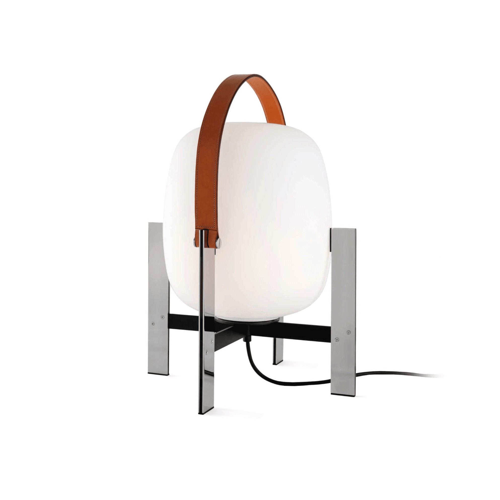 Harper Minimalist Glass Table Lamp
