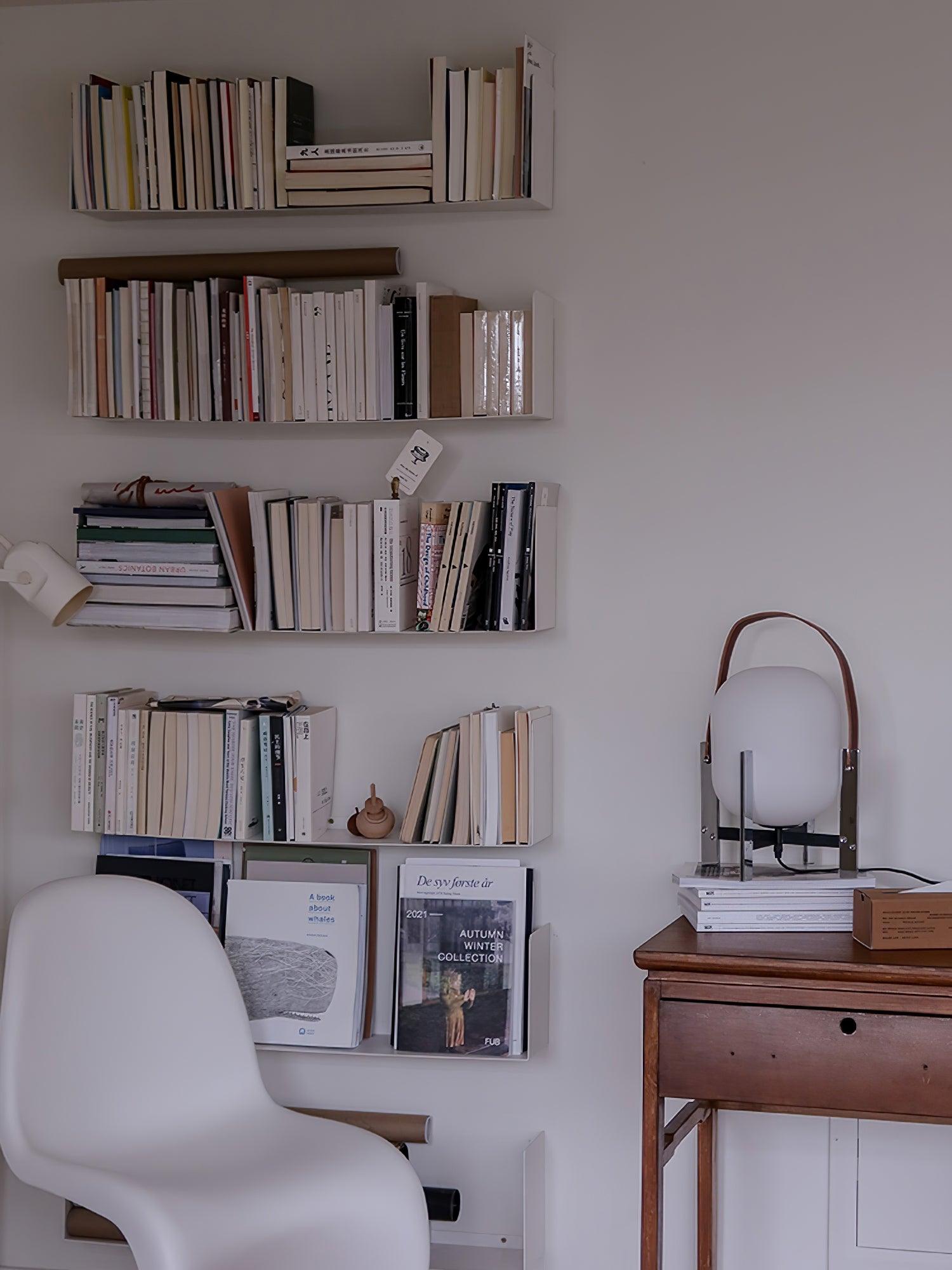 Harper Minimalist Glass Table Lamp