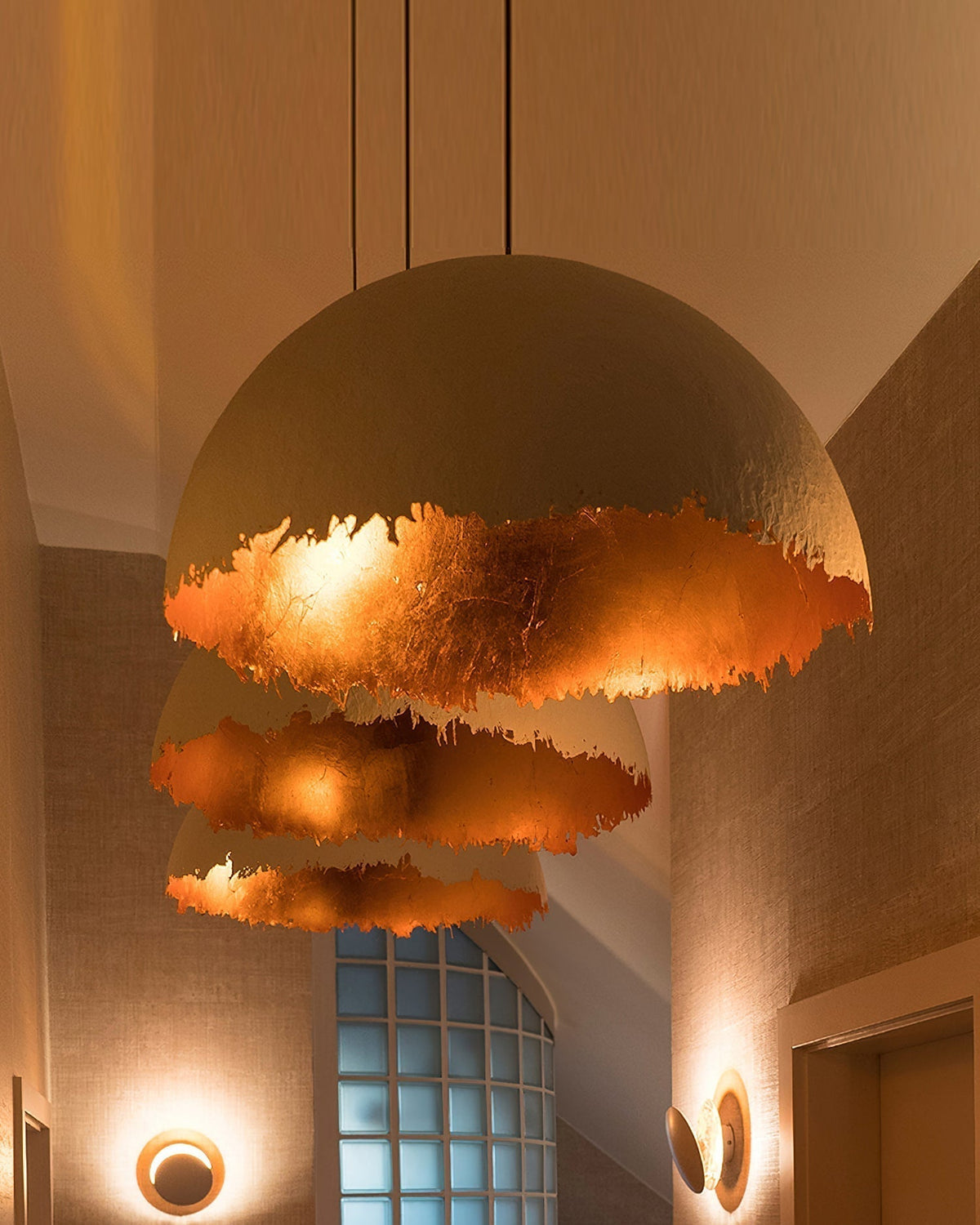 Viliriel Textured Fiberglass Pendant Light