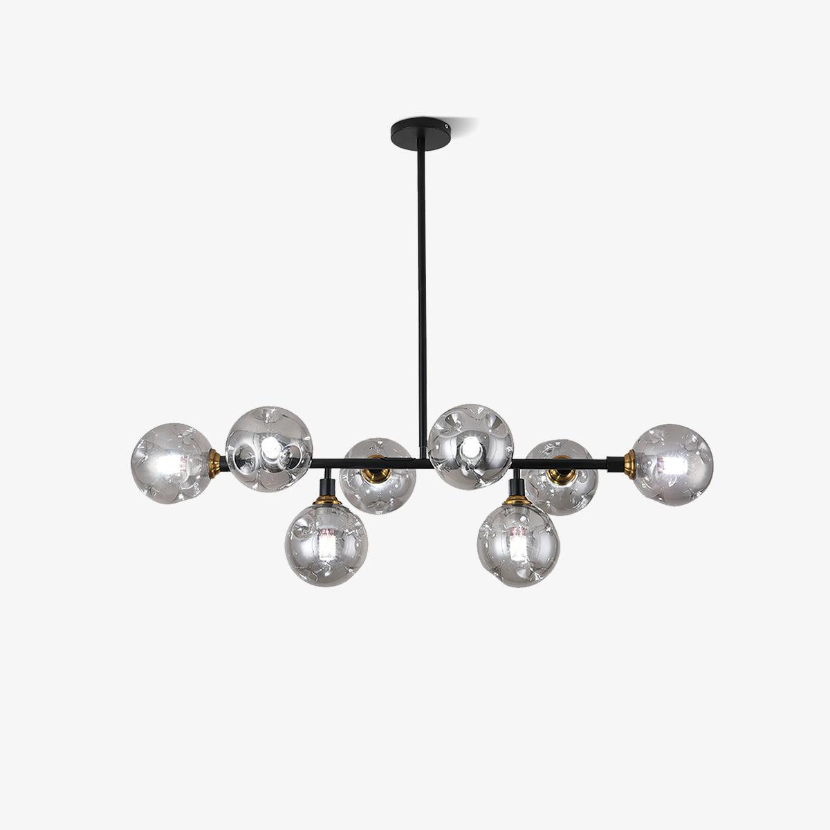Velaiel Chandelier Glass and Metal