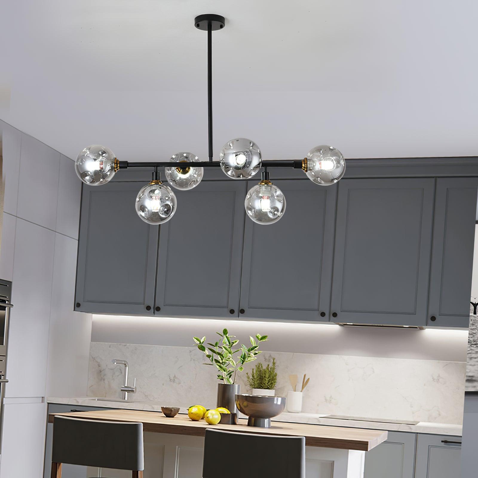 Velaiel Chandelier Glass and Metal
