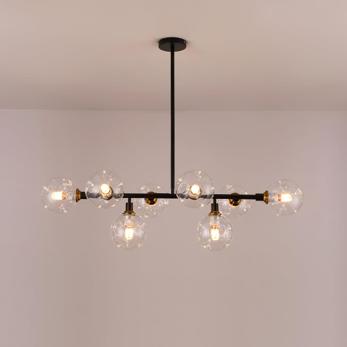 Velaiel Chandelier Glass and Metal