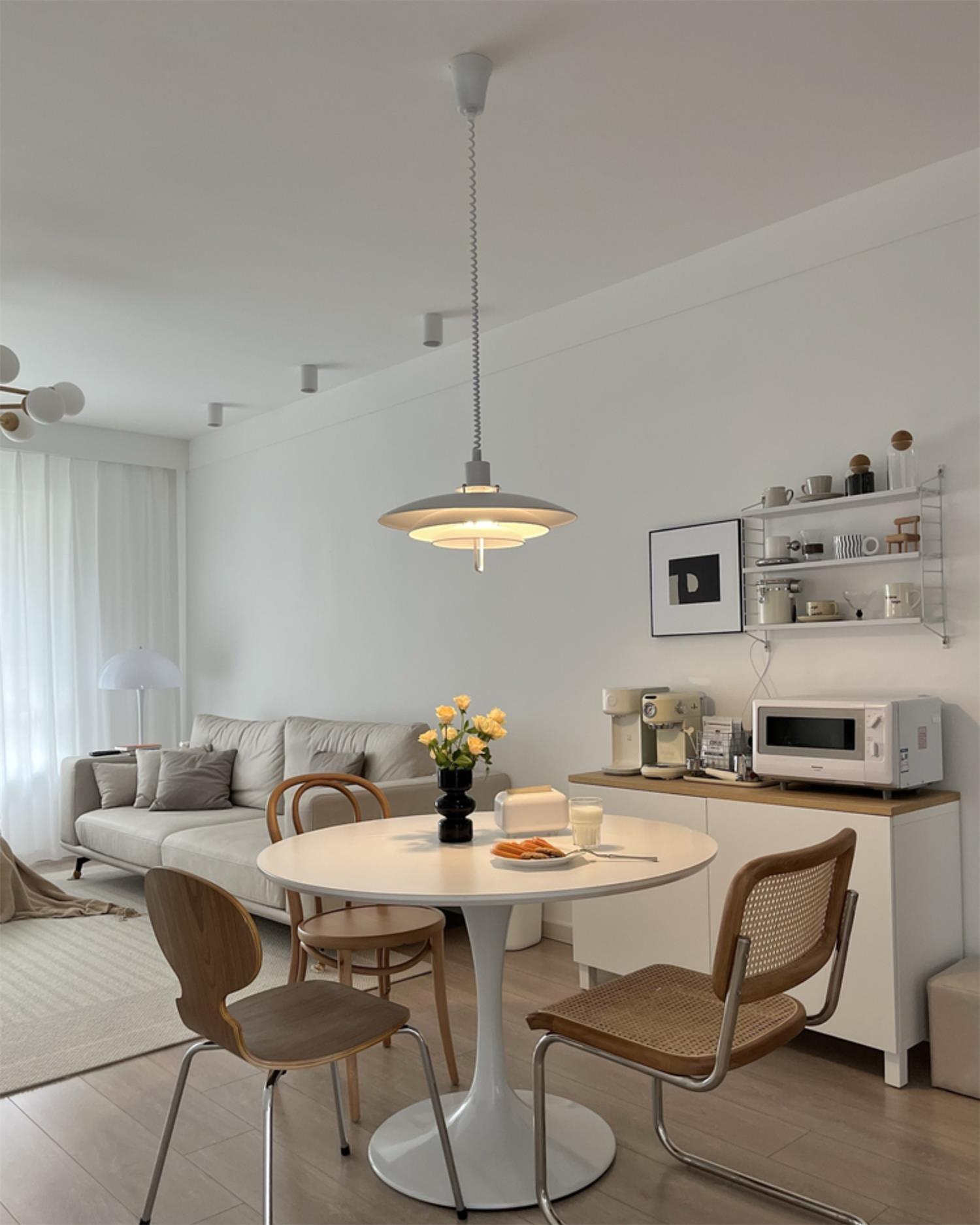 Divor Aluminum Glam Pendant Lamp