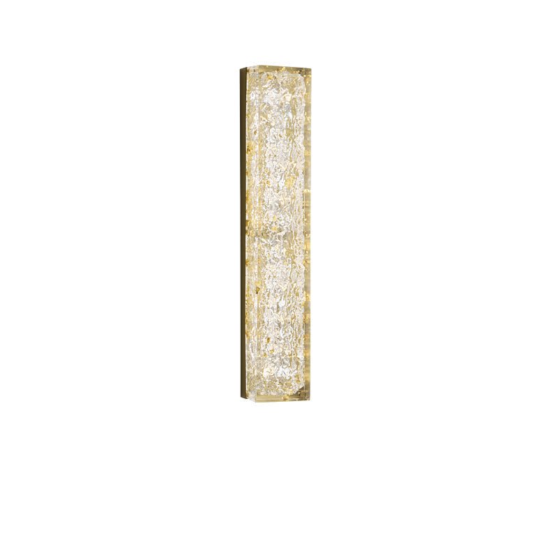 Mavi Prismatic Rectangle Resin Wall Lamp