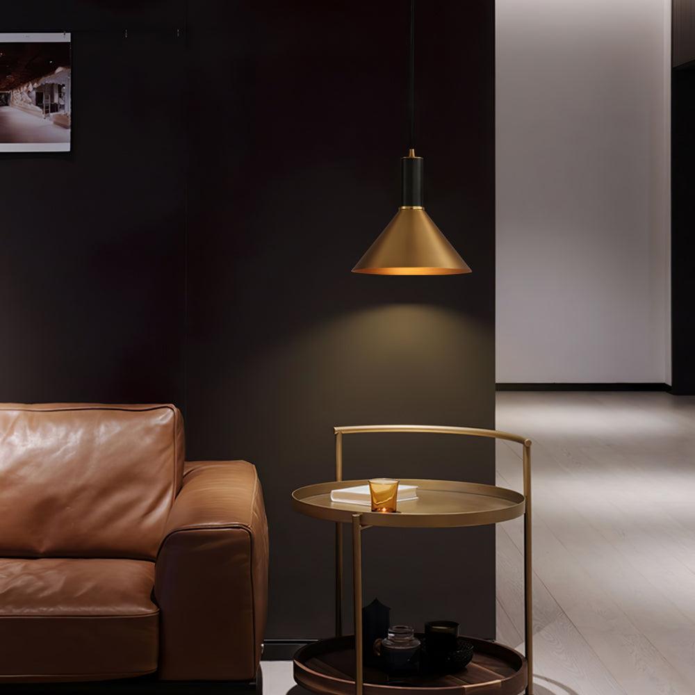 Casalelia Brass Cone Pendant Lamp