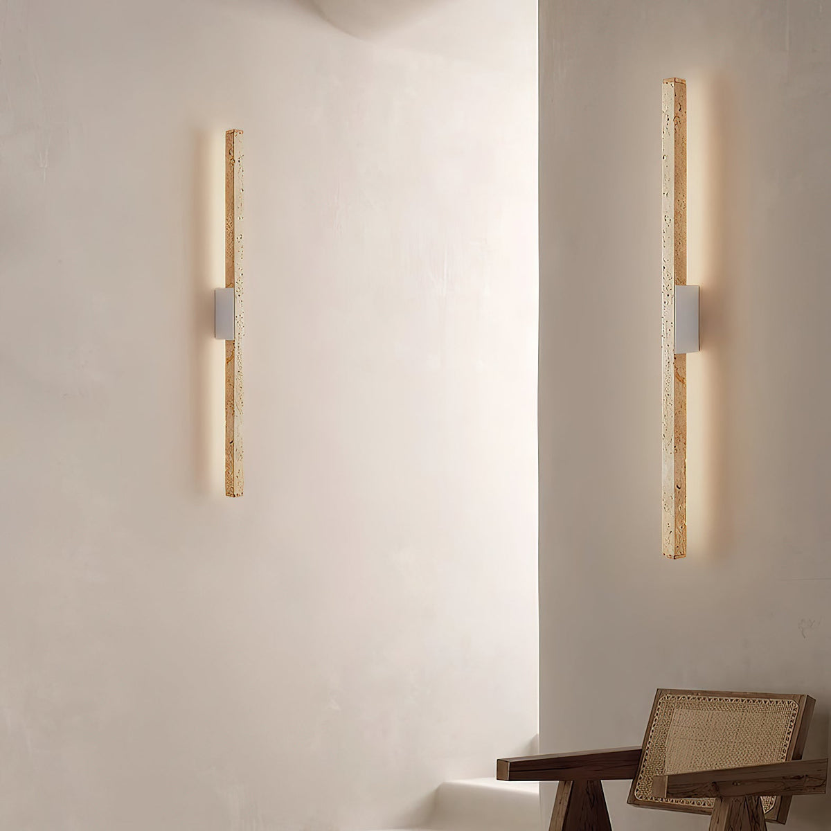 Vivyna Travertine Wall Lamp