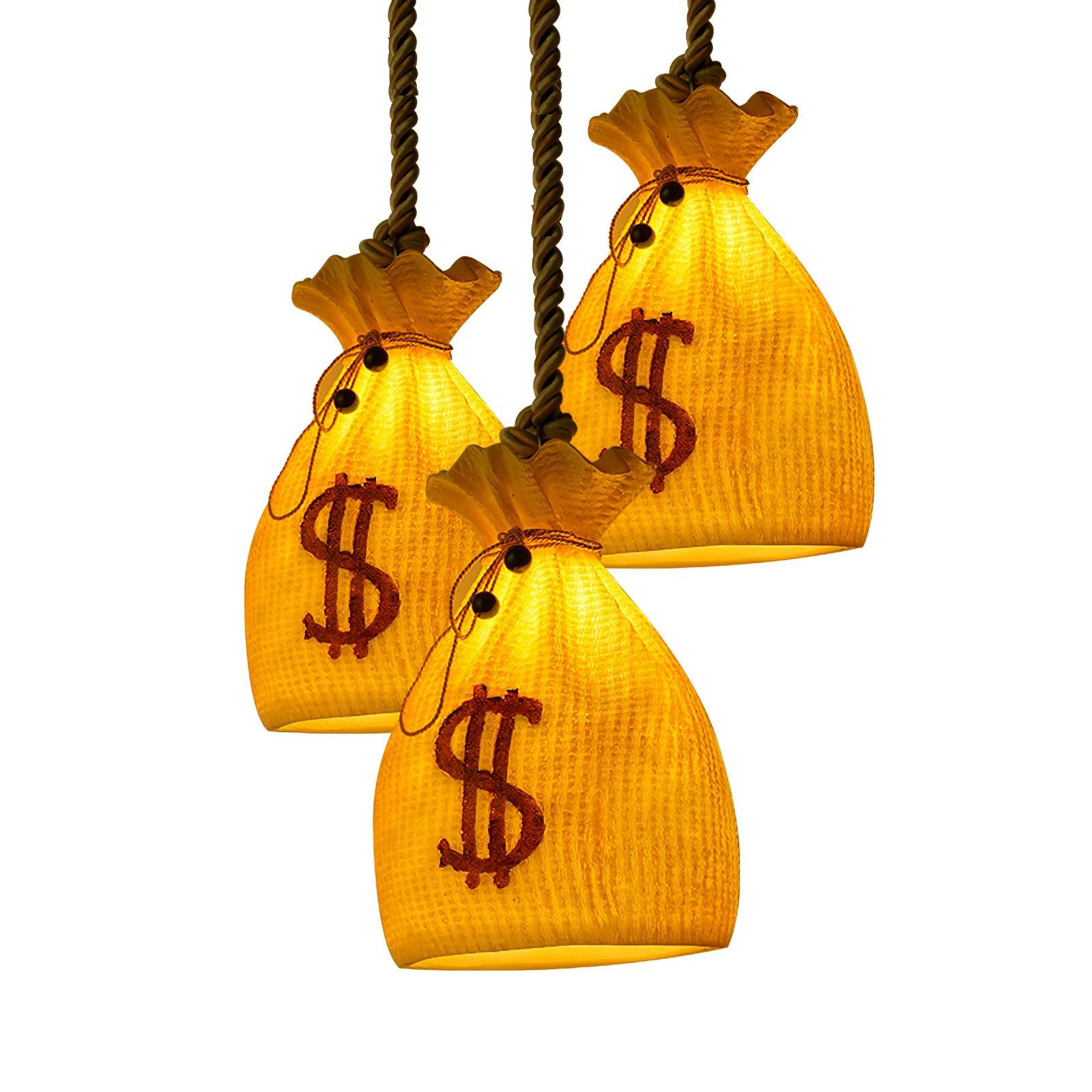 Firten Art Unique Pouch Resin Pendant Lamp