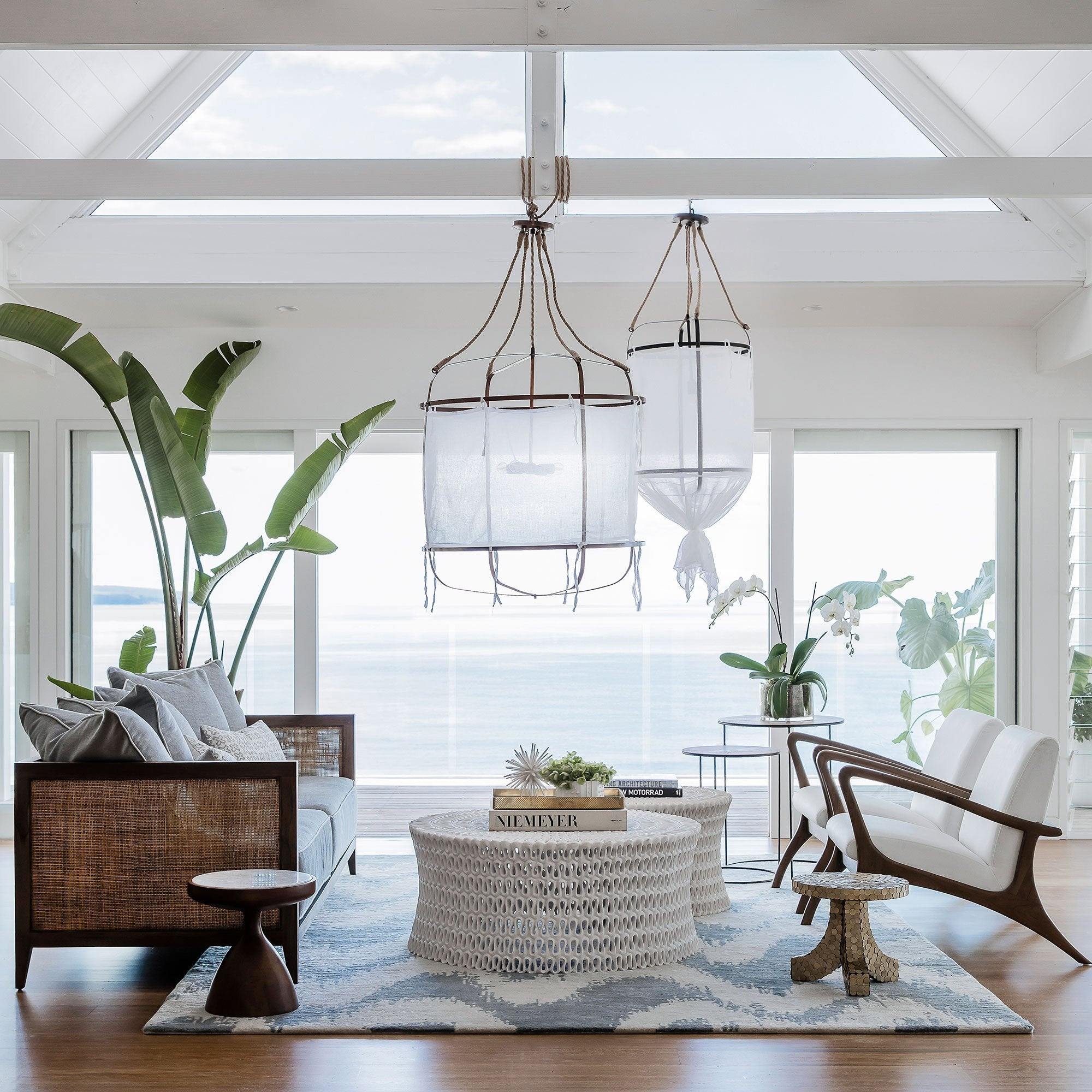 Erina Linen Chandelier