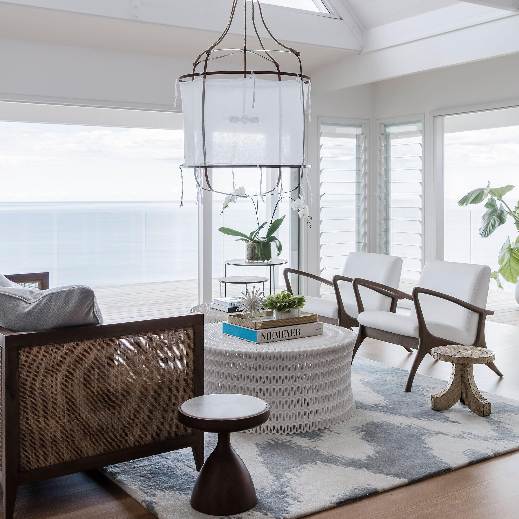 Lininora Fabric Bohemian Pendant Light