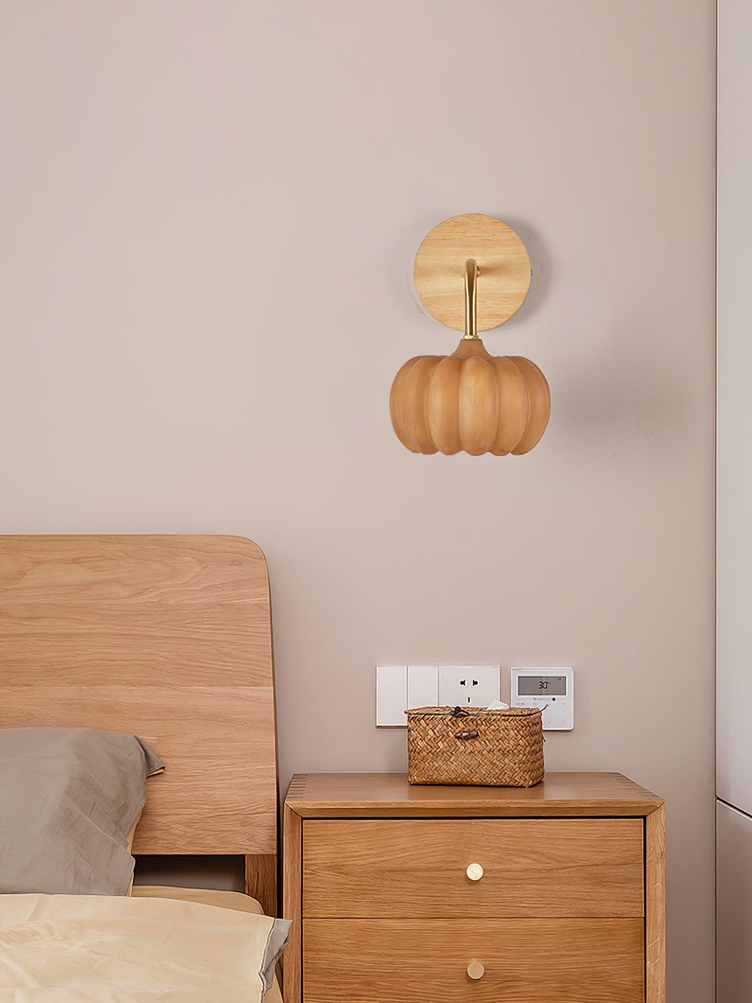 Vilorel Individual Creativity Pumpkin Wall Light