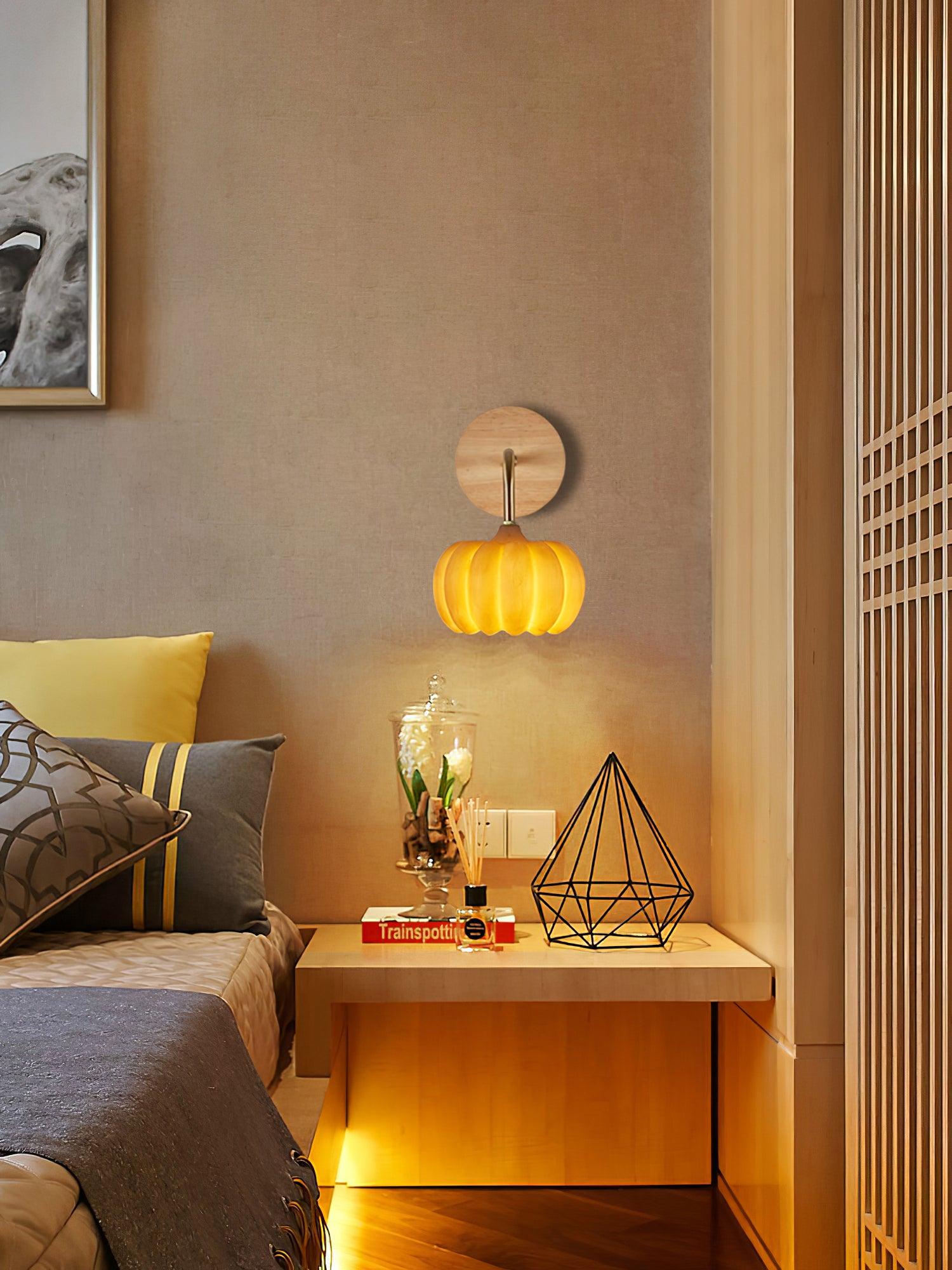 Vilorel Individual Creativity Pumpkin Wall Light