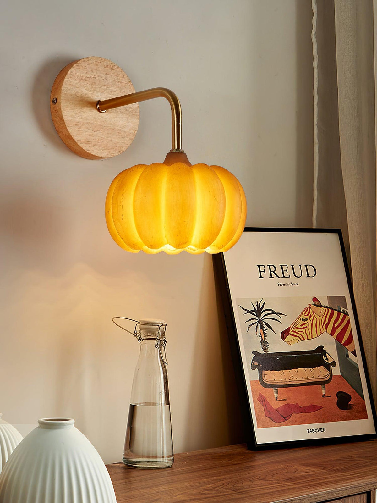 Vilorel Individual Creativity Pumpkin Wall Light