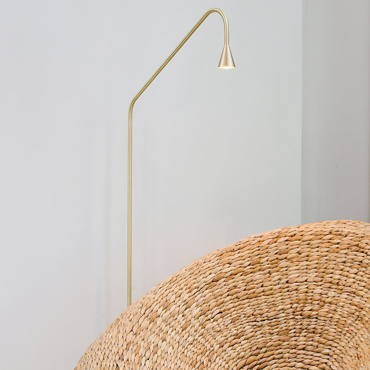 Arc Modern Gold Floor Lamp