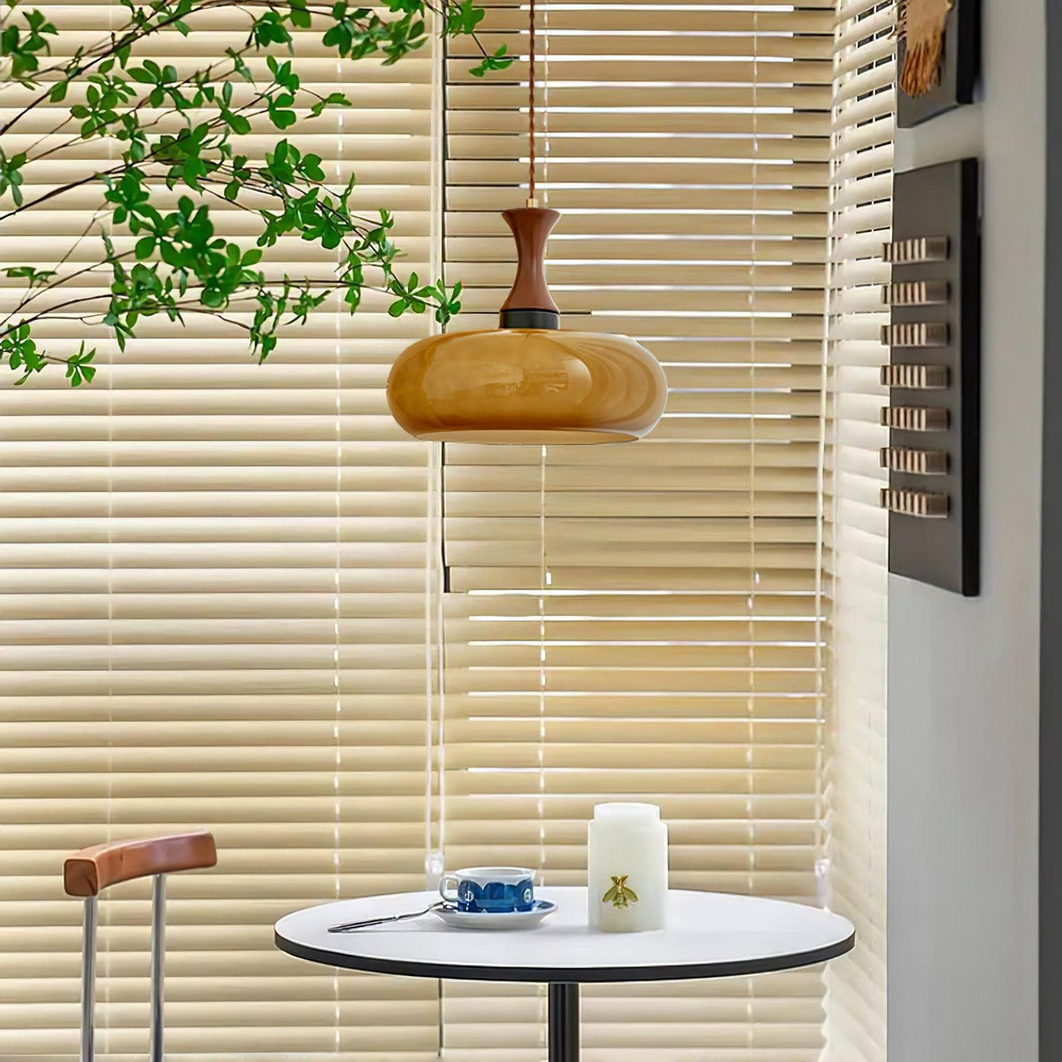 Cadenza Wood Retro Pendant Lamp