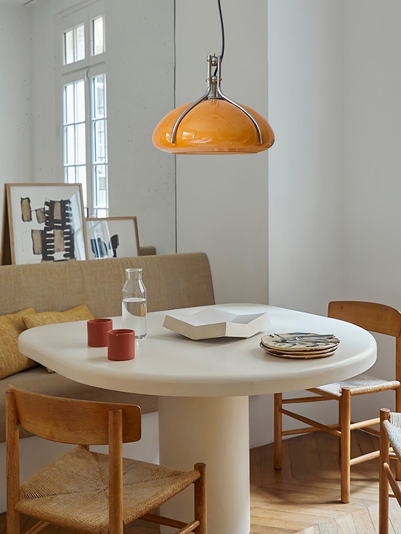 Ernorora Premium Nordic Art Glass Pendant Light