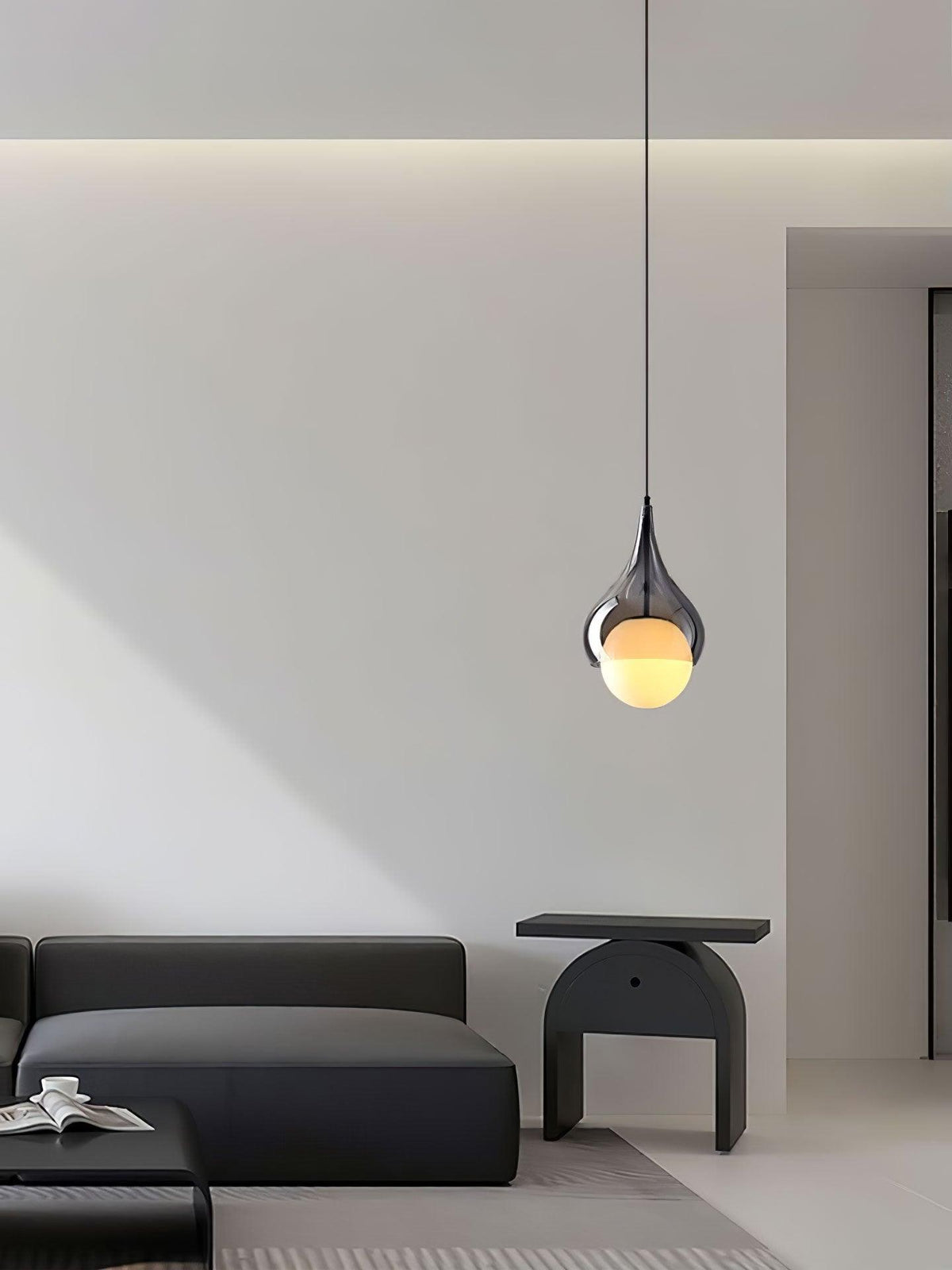 Droplet Elegant Glass Pendant Light