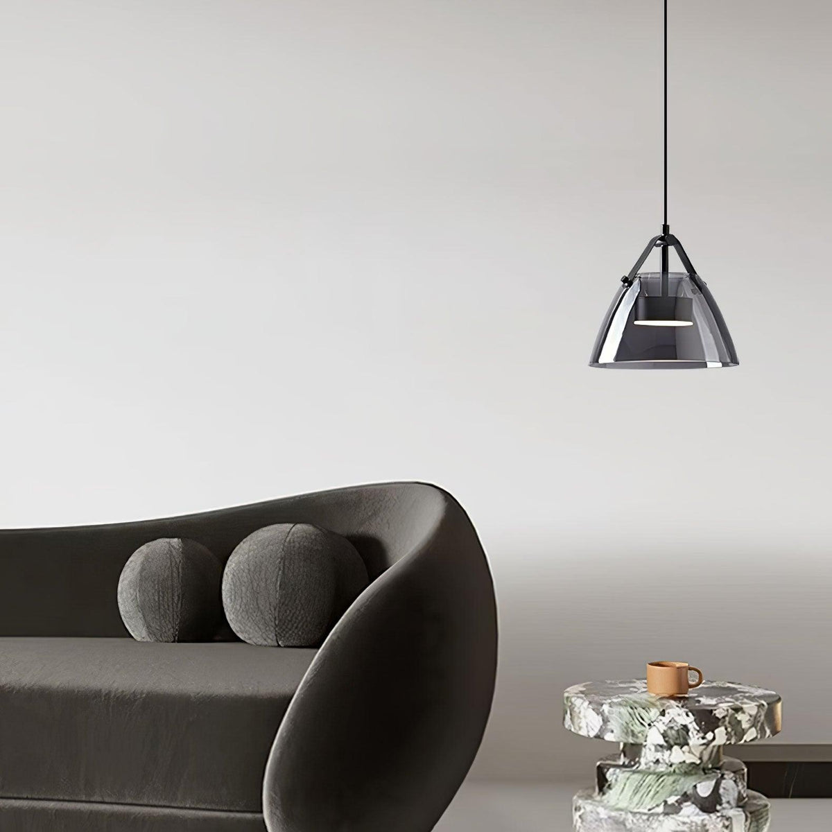 Droplet Elegant Glass Pendant Light