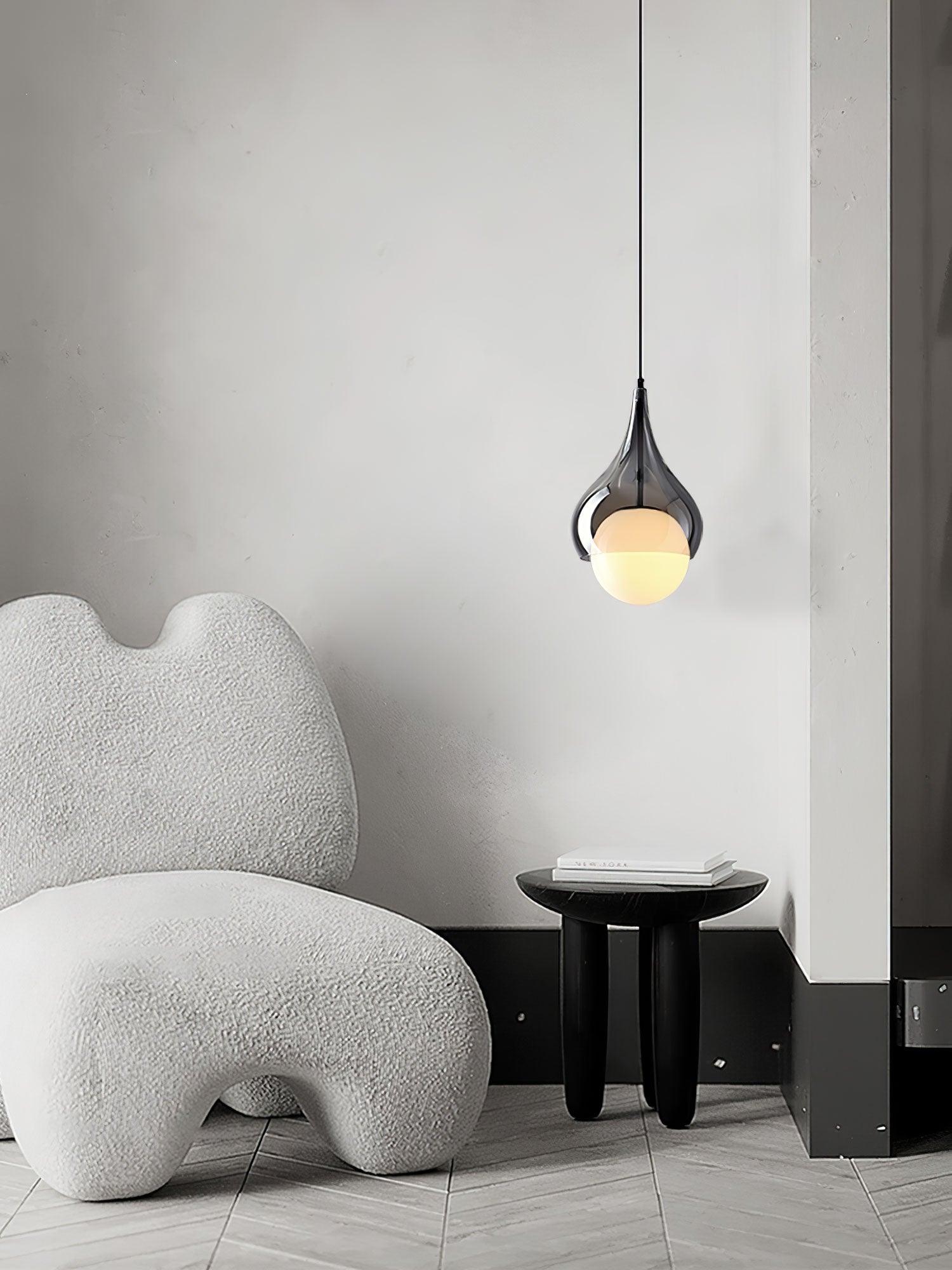 Droplet Elegant Glass Pendant Light