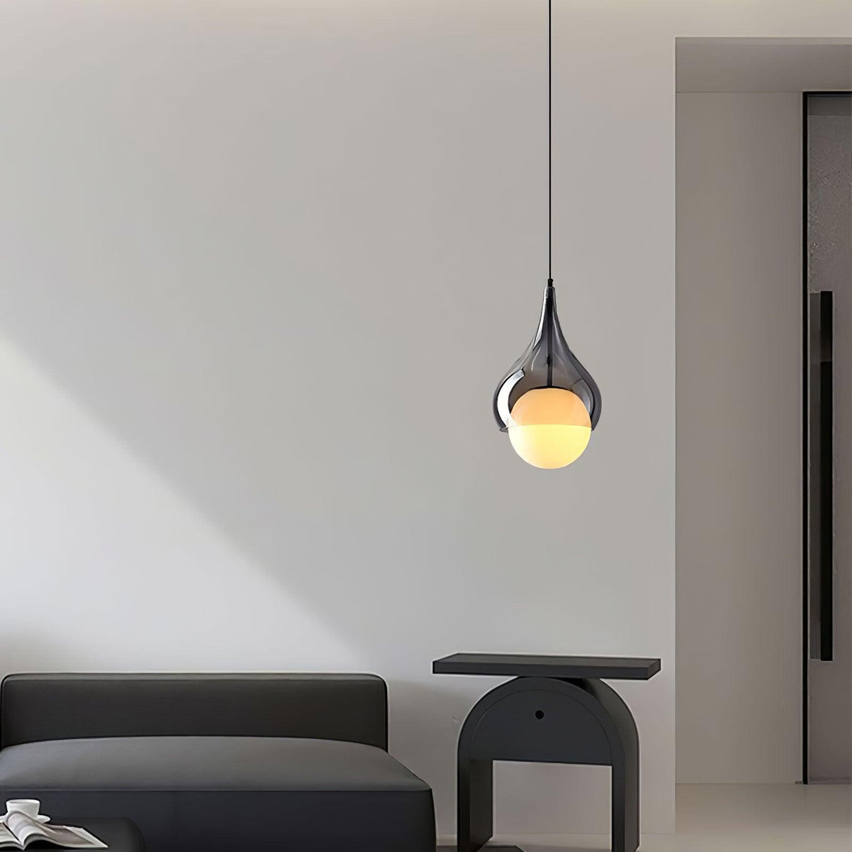Droplet Elegant Glass Pendant Light
