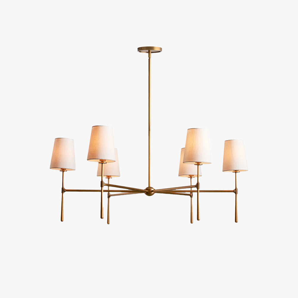 Noelle Chandelier Head 4/6 Mid-century