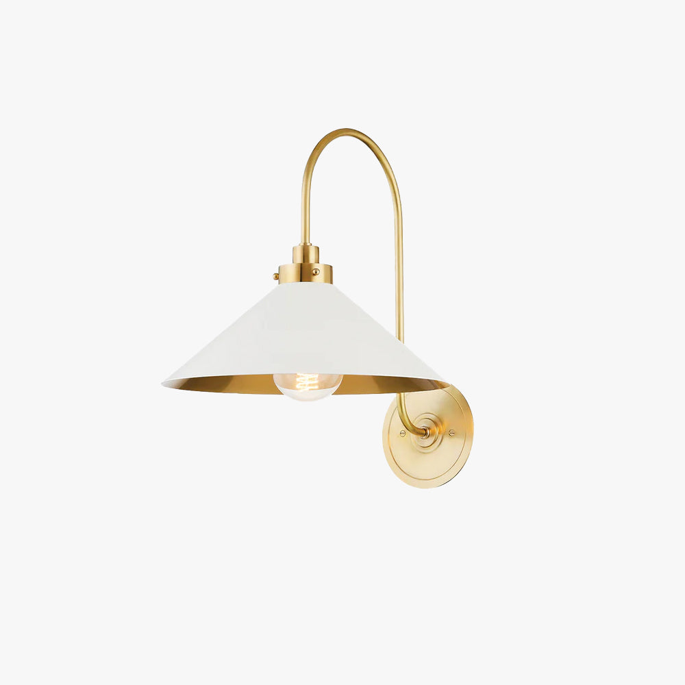 Ansel Vintage Indoor Wall Lamp Brass