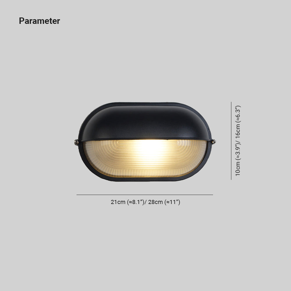 Ray Industrial Nauticus Outdoor Wall Lamp