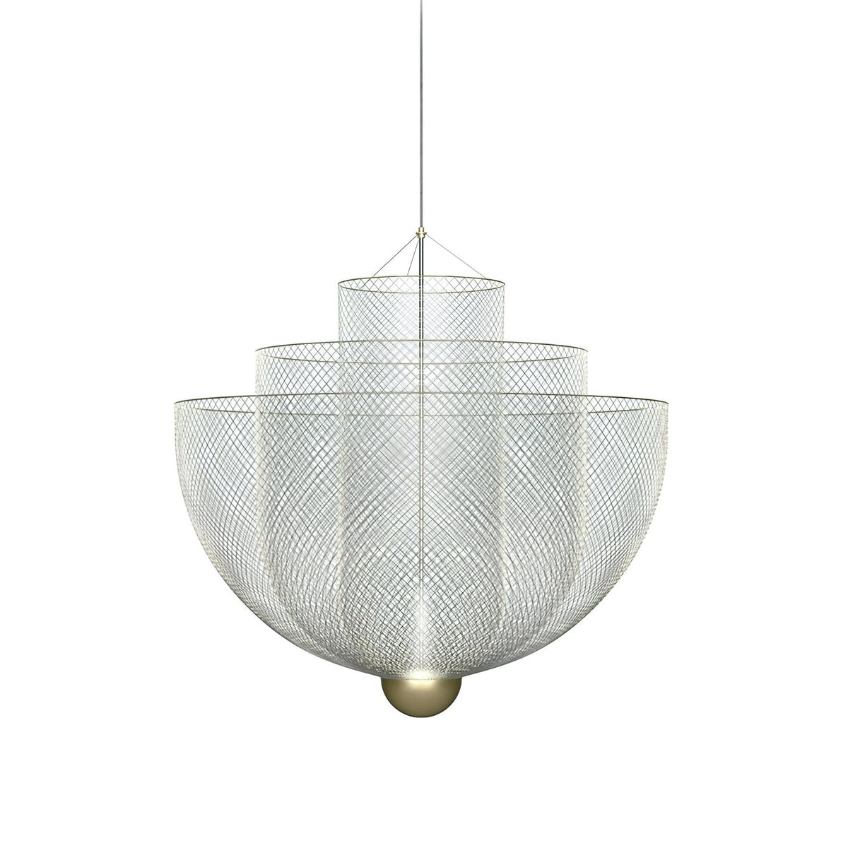 Terielissa Chandelier Meshmatics Hanging Radiant